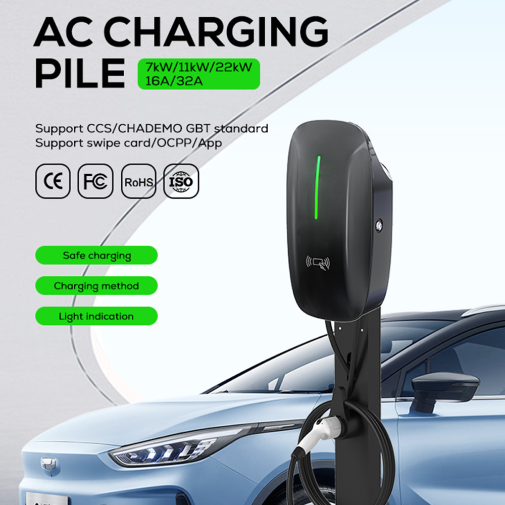 Durable and Efficient EV Chargers in 7kW, 11kW, and 22kW Models